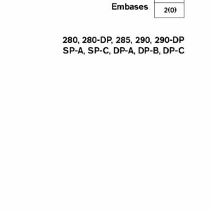 7731384 280 280DP 290 290DP